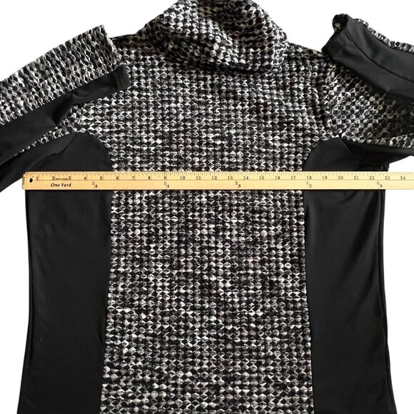 Nike Pro Hyperwarm Top‎ Womens XXL Black Gray Base Layer Compression Long Sleeve - Picture 10 of 12